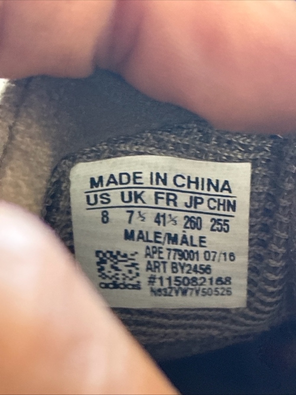 Men’s Adidas Yeezy Boost 750 Chocolate Pre Owned Used No Box FUFU - Picture 9 of 16
